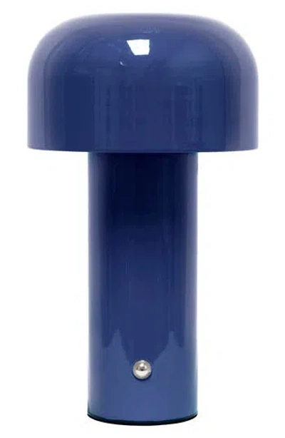 Lalia Home Touch Activated Wireless Lamp In Blue