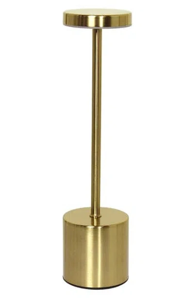 Lalia Home Touch Activated Wireless Lamp In Gold