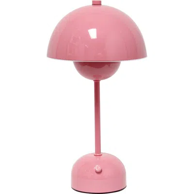 Lalia Home Touch Activated Wireless Lamp In Pink