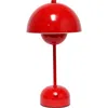 Lalia Home Touch Activated Wireless Lamp In Red