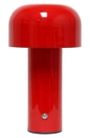 Lalia Home Touch Activated Wireless Lamp In Red