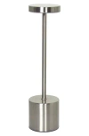 Lalia Home Touch Activated Wireless Lamp In Metallic