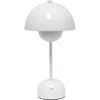Lalia Home Touch Activated Wireless Lamp In White