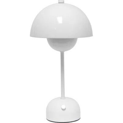 Lalia Home Touch Activated Wireless Lamp In White
