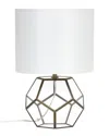 Lalia Home Transparent Octagonal Table Lamp