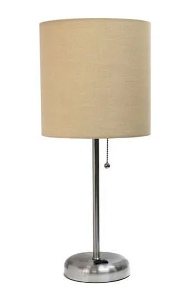 Lalia Home Usb Table Lamp In Brown