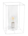 Lalia Home White Framed Table Lamp In White
