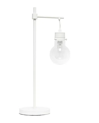 Lalia Home White Matte 1-light Beacon Table Lamp