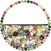 L'alingi Eternity Crystal Embellished Clutch In Multi