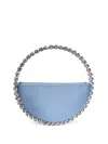 L'alingi Eternity Crystal-embellished Tote Bag In Blau