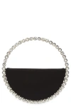 L'alingi Eternity Clutch In Black/crystal