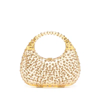 L'alingi Gold Clutch Bags