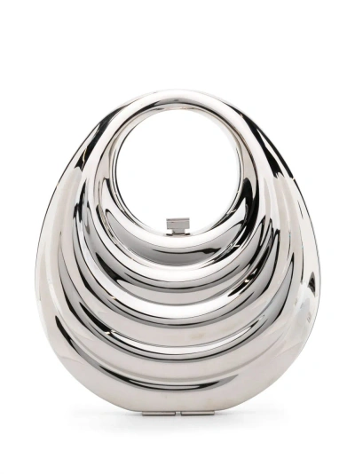 L'alingi Meleni Metallic Mini Bag In Silver