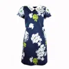 Lalipop Design Women's A-line Mini Dress With Bead Embroidered Collar