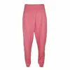 Lalipop Design Women's Pink / Purple Slouchy Harem Pants-coral Pink In Pink/purple