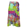 Lalipop Design Women's Printed Viscose Envelope Skirt