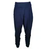 Lalipop Design Women's Slouchy Harem Pants-dark Blue In Blue