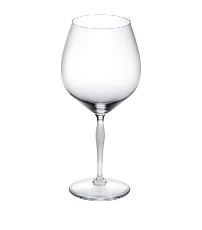 LALIQUE 100 POINTS BURGUNDY GLASS