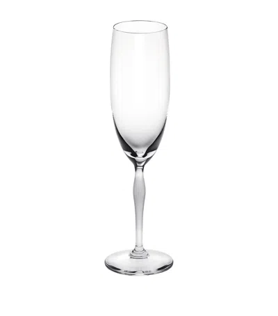Lalique 100 Points Champagne Flute In Transparent