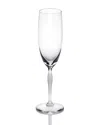 LALIQUE 100 POINTS CRYSTAL CHAMPAGNE FLUTE