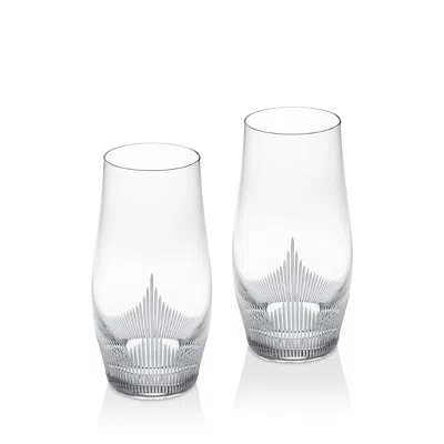 Lalique 100 Points Highball Glass, Set Of 2 In Clear