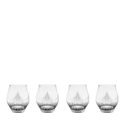 Lalique 100 Points Shot Glass, Set Of 4 In Clear