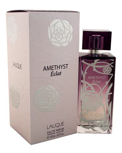 Lalique 3.3oz Amethyst Eclat Eau De Parfum Spray In White