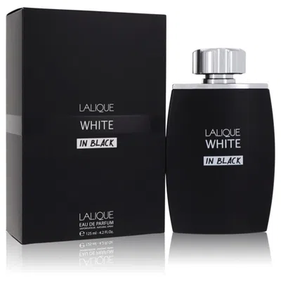 Lalique 4.2 oz White In Black Cologne Eau De Parfum Spray For Men In Multi