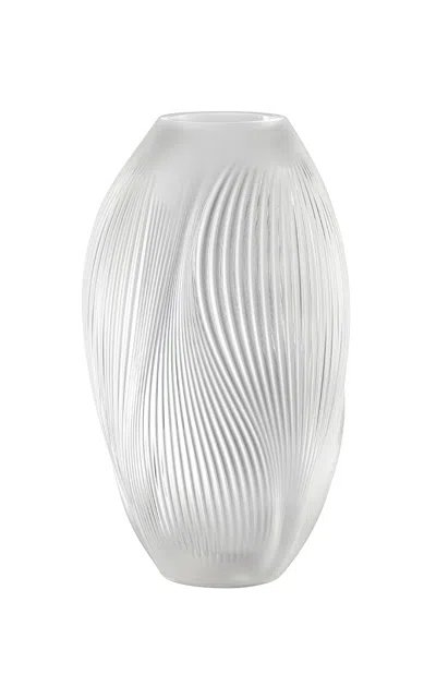 Lalique - Alizé Meduim Crystal Vase - Clear In Transparent