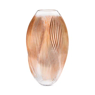 Lalique Alize Vase, Extra Large, Pink Gold