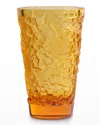 Lalique Merles & Raisins Small Amber Vase In Amber