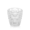 Lalique Anemones Votive In White