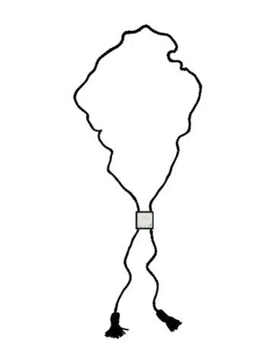 Pre-owned Lalique Aréthuse Masque De Femme Pendant Necklace, 30" In Multi