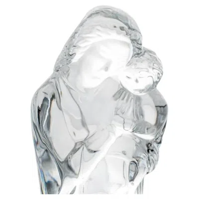 Pre-owned Lalique Baccarat Mary Nativité Crystal, France In Gray