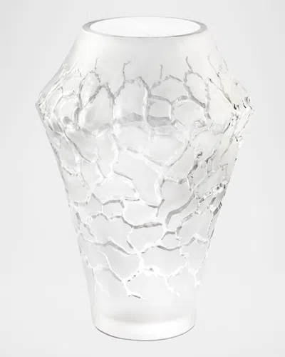 LALIQUE CALDERA MEDIUM VASE