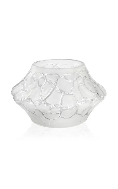 LALIQUE CALDERA SMALL VASE-VOTIVE