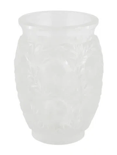 Pre-owned Lalique Crystal Bagatelle Vase In Clear