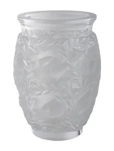 Pre-owned Lalique Crystal Bagatelle Vase In Transparent