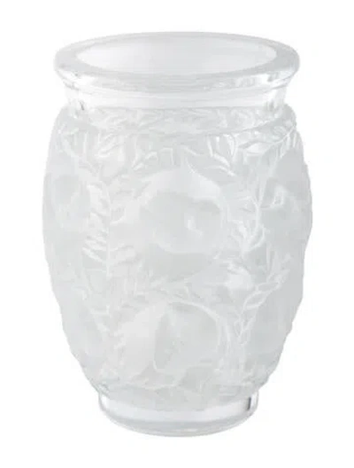Pre-owned Lalique Crystal Bagatelle Vase In Transparent