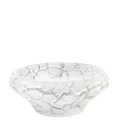 LALIQUE CRYSTAL CALDERA BOWL