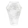 Lalique Crystal Caldera Medium Vase In Clear