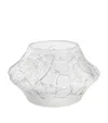 Lalique Crystal Caldera Small Votive Vase In Clear