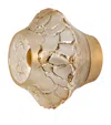 Lalique Crystal Caldera Wall Sconce In Gold
