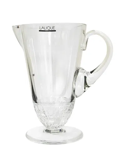 Lalique Crystal Carafe In Transparent
