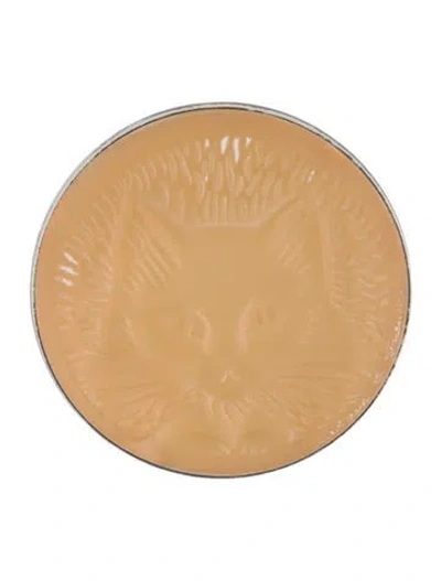 Pre-owned Lalique Crystal Cat Brooch In Multi