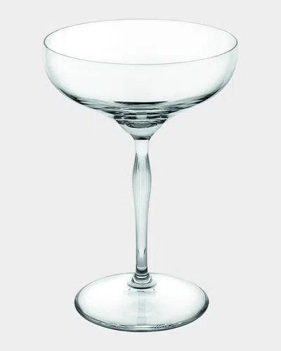 Lalique Crystal Champagne Coupe Glass In Transparent