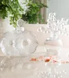 Lalique Crystal Deux Fleurs Perfume Bottle In Transparent