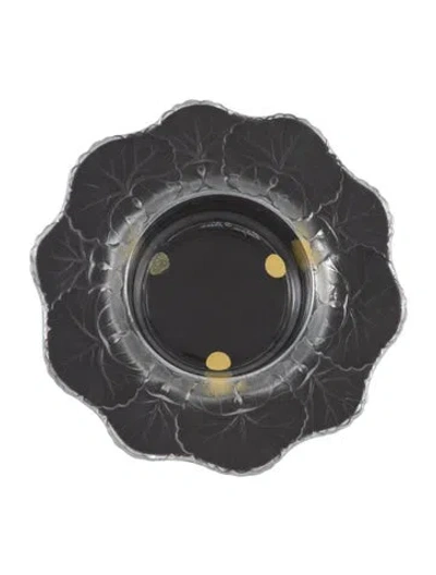 Pre-owned Lalique Crystal Honfleur Ashtray In Transparent