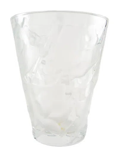 Pre-owned Lalique Crystal Ispahan Vase In Clear