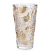 Lalique Crystal Large Merles Et Raisins Vase In Clear